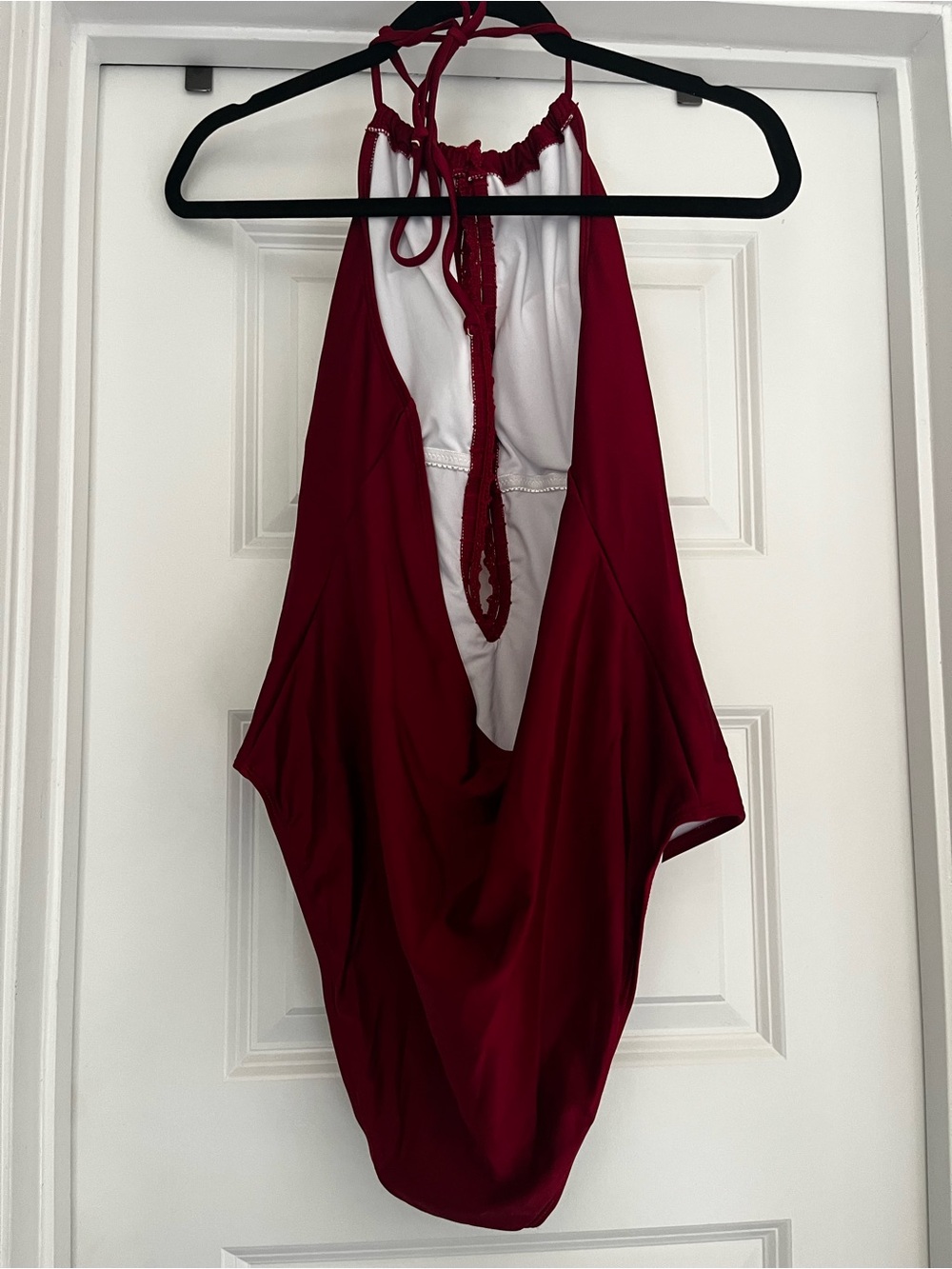 Red swimsuit - Picture 2 of 6